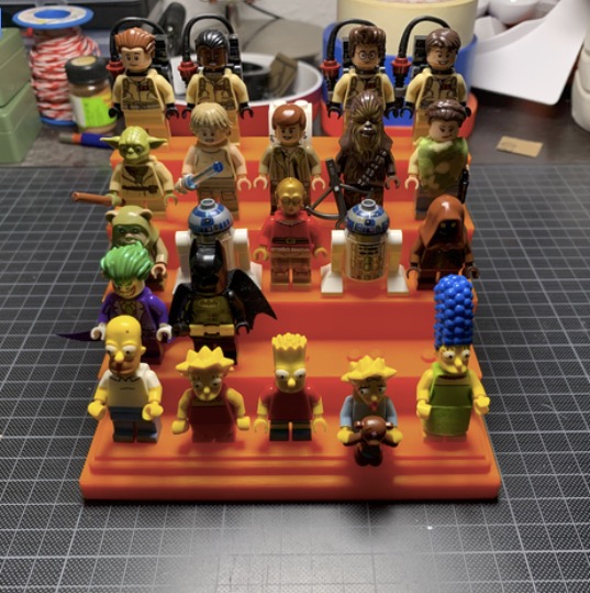 LEGO MINIFIGURES STAND By CJ Download Free STL Model Printables lego-minifigures-stand-by-cj-download-free-stl-model-printables