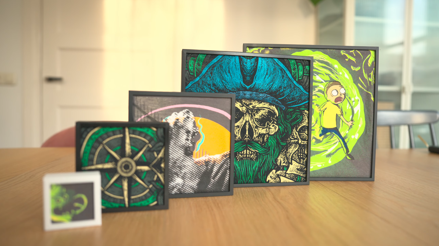 Fabric Frame: Turn old clothes into art!