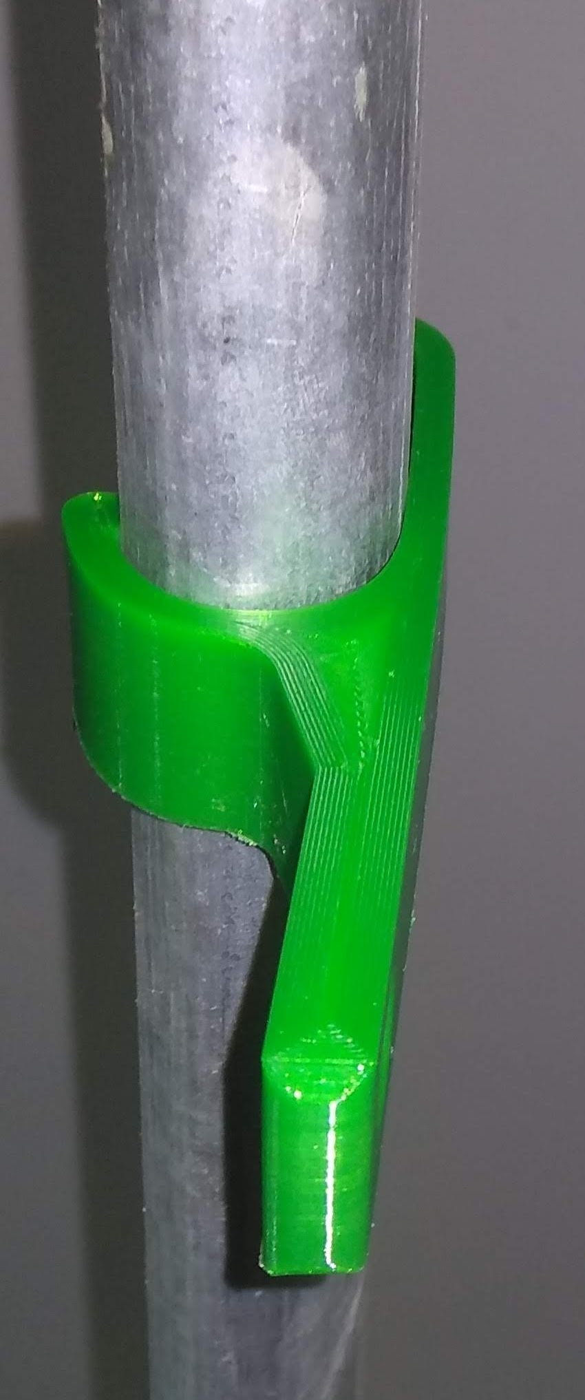 Snap on Garage Door Rail Hanger by DDS3D Printing & Design Download