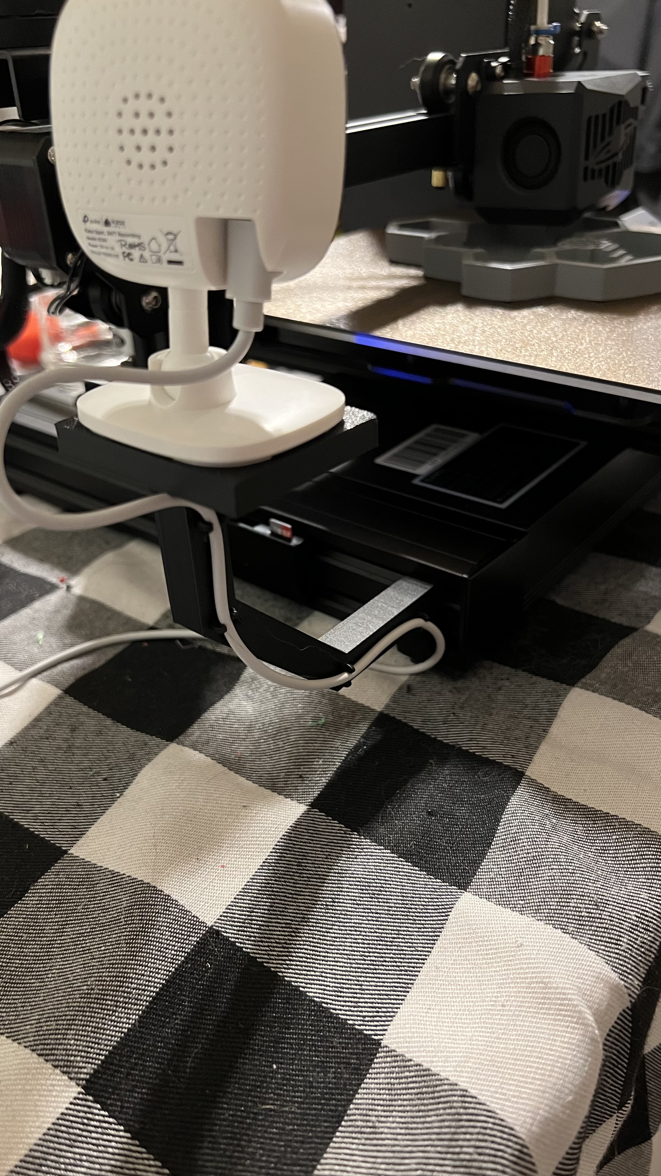 Camera Mount for Kasa Camera to Elegoo Neptune 3
