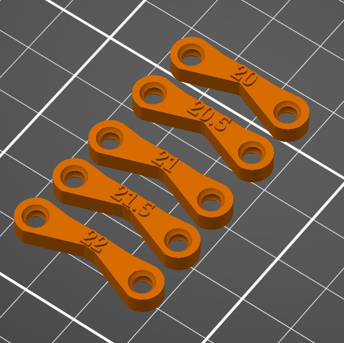 SCX24 AX24 Steering Drag Links by Chris Download free STL model
