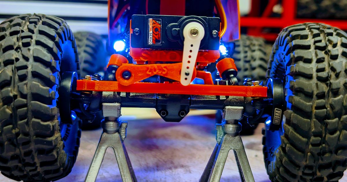 SCX24 AX24 Steering Drag Links by Chris Download free STL model