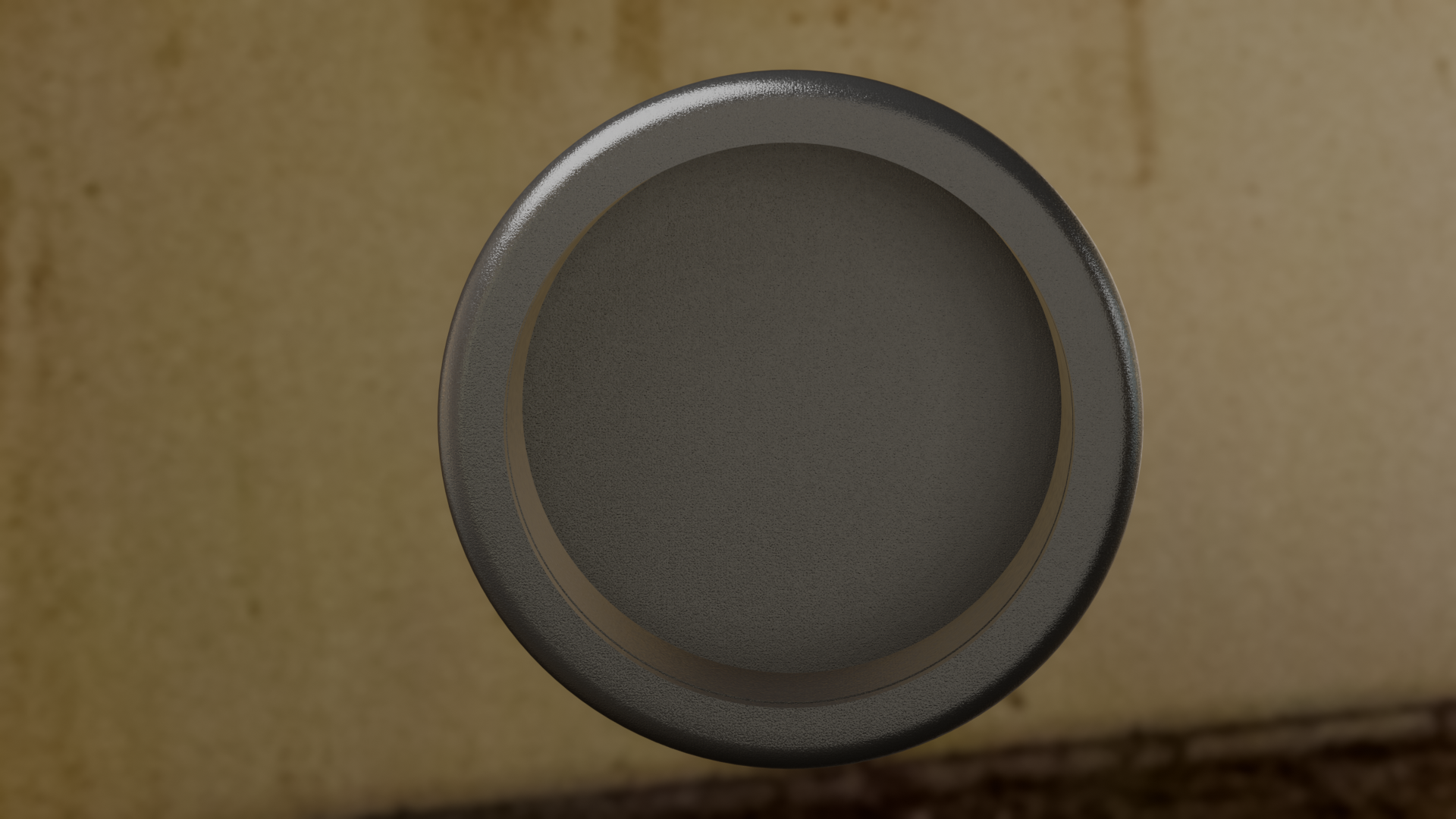 Fake speaker port hole cover