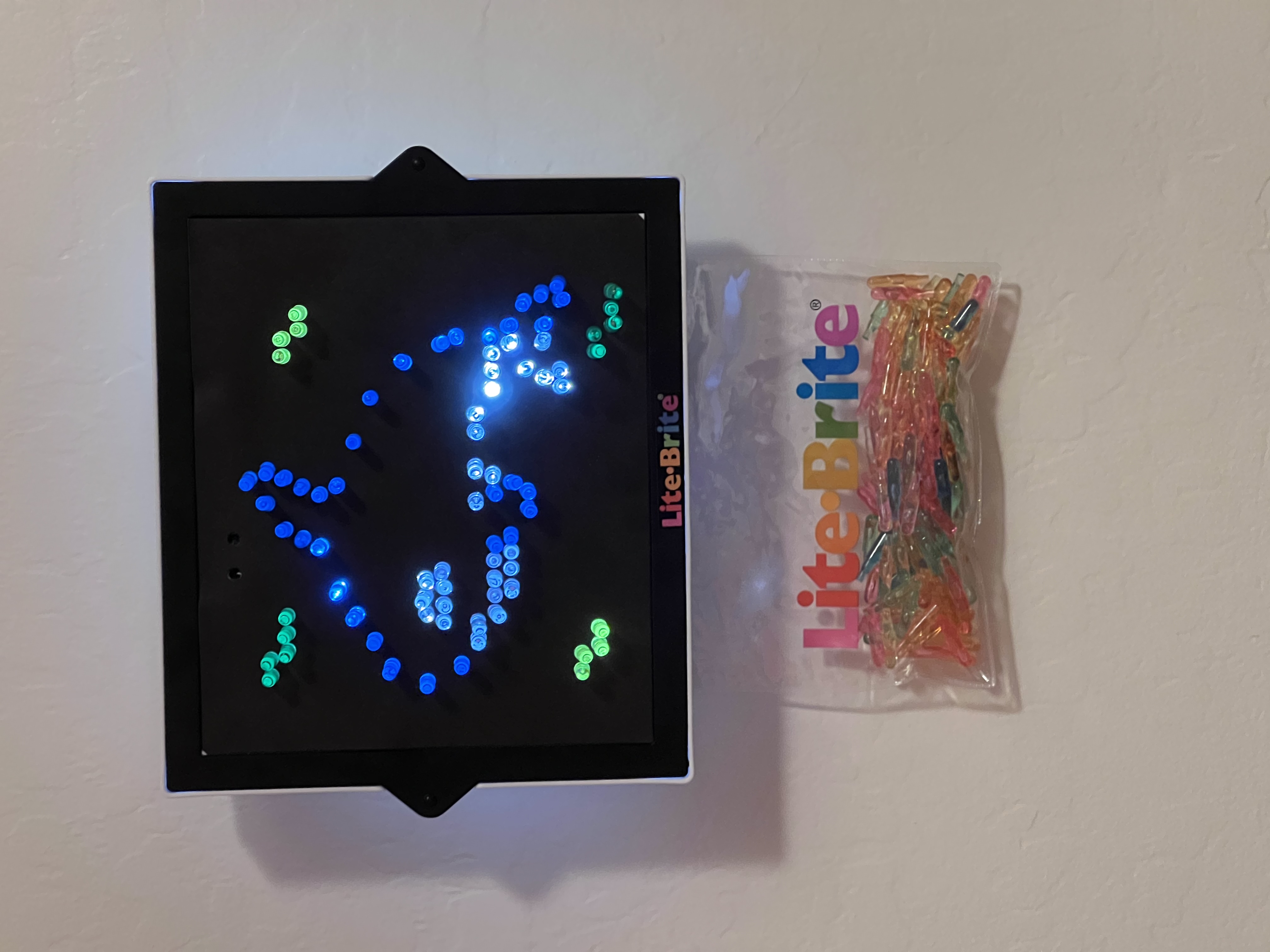 Lite Brite Wall Mount by Teslaactions | Download free STL model ...