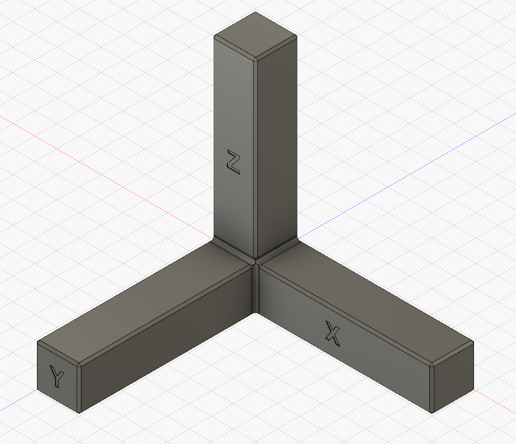 Calibrate Squareness 10cm^3 by KarlHeinzHinkelstein Download free STL
