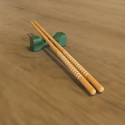 Chopstick Harmony: Simple, Stable chopstick holders with optional magnets