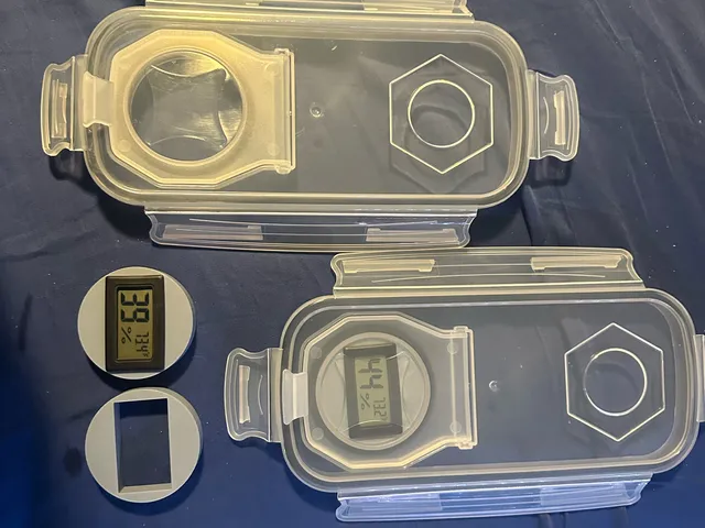 TASOGEN Hygrometer for PRAKI 4L Contaner