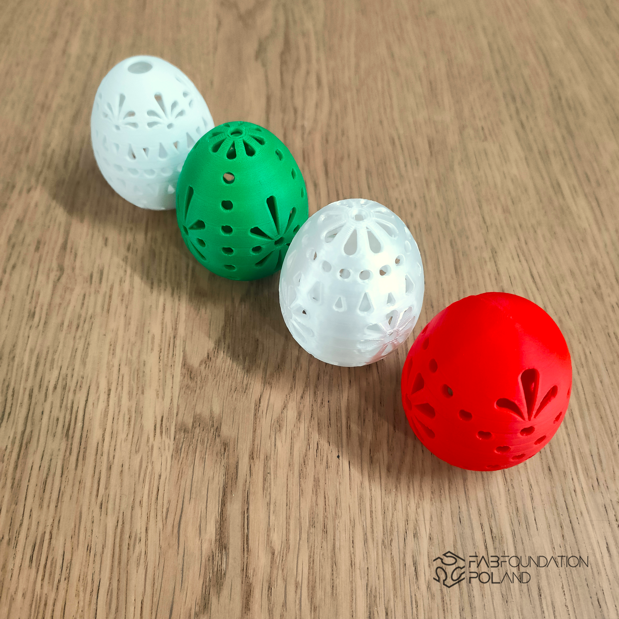 Miniatura 2 do modelo 3D Traditional Patterns Easter Eggs - 3d Printable Set