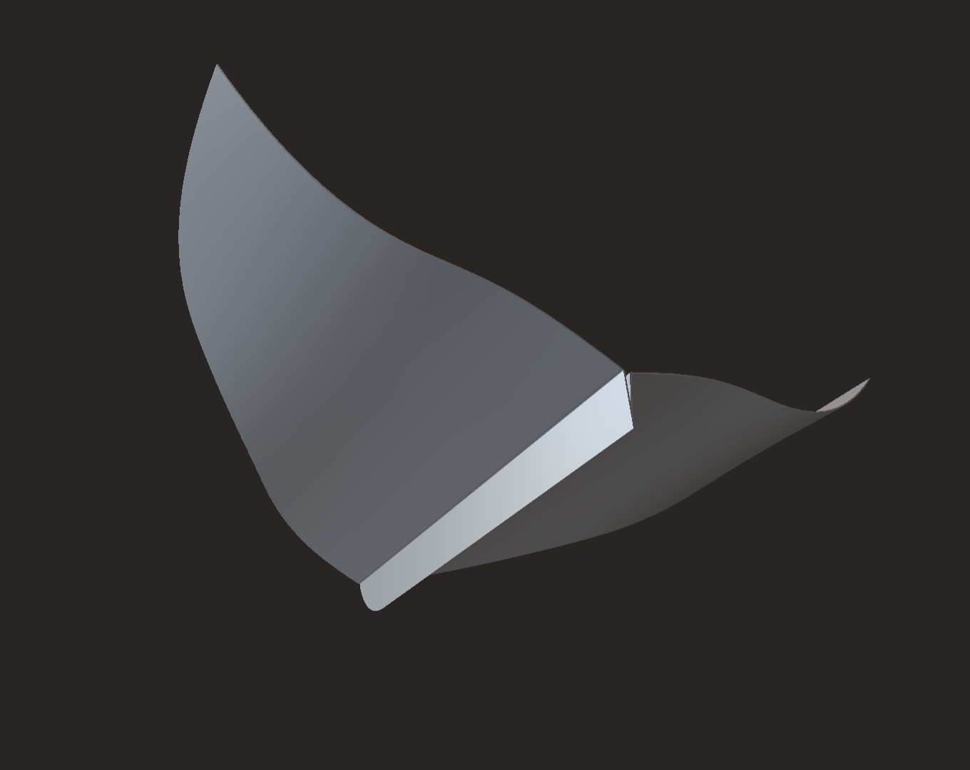 Paper style airplane by Dirac Arts Download free STL model