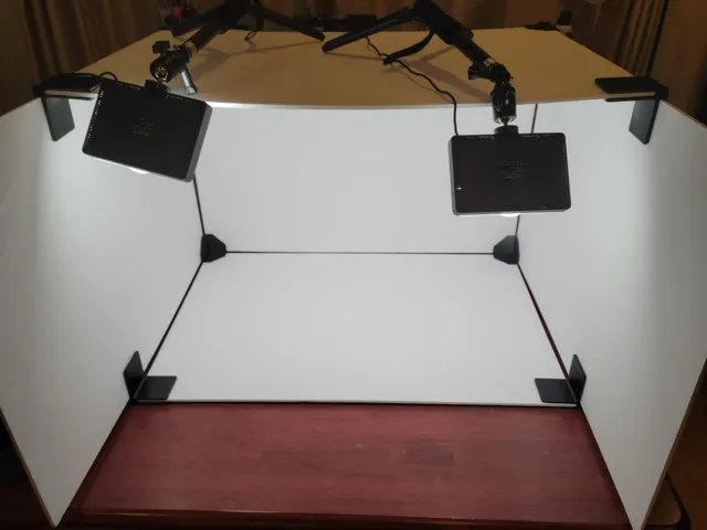 Photo Light Box Corners
