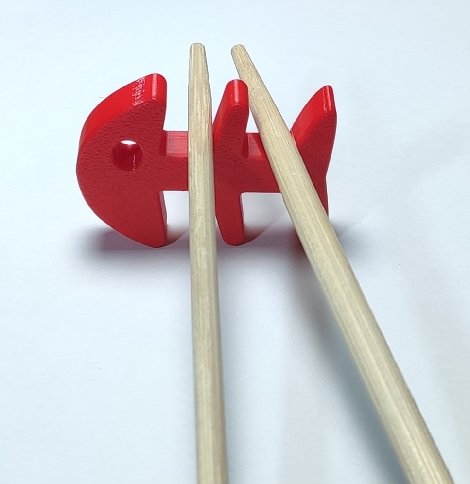 The Chopstick Holder fishbone by GigiGipo Download free STL model