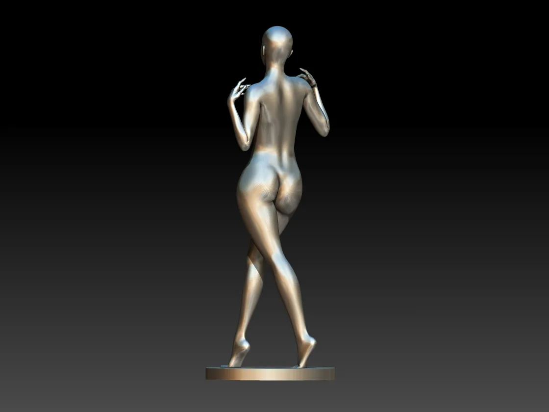woman modeling stand by franklin1092 | Download free STL model ...