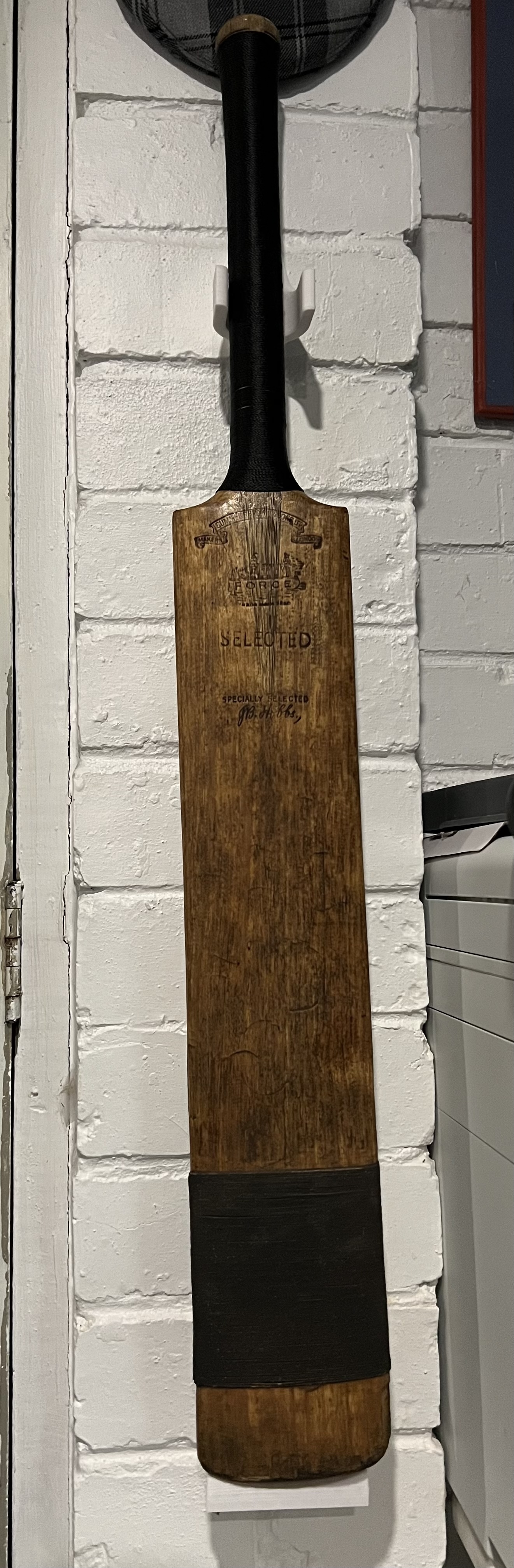 Cricket Bat Display
