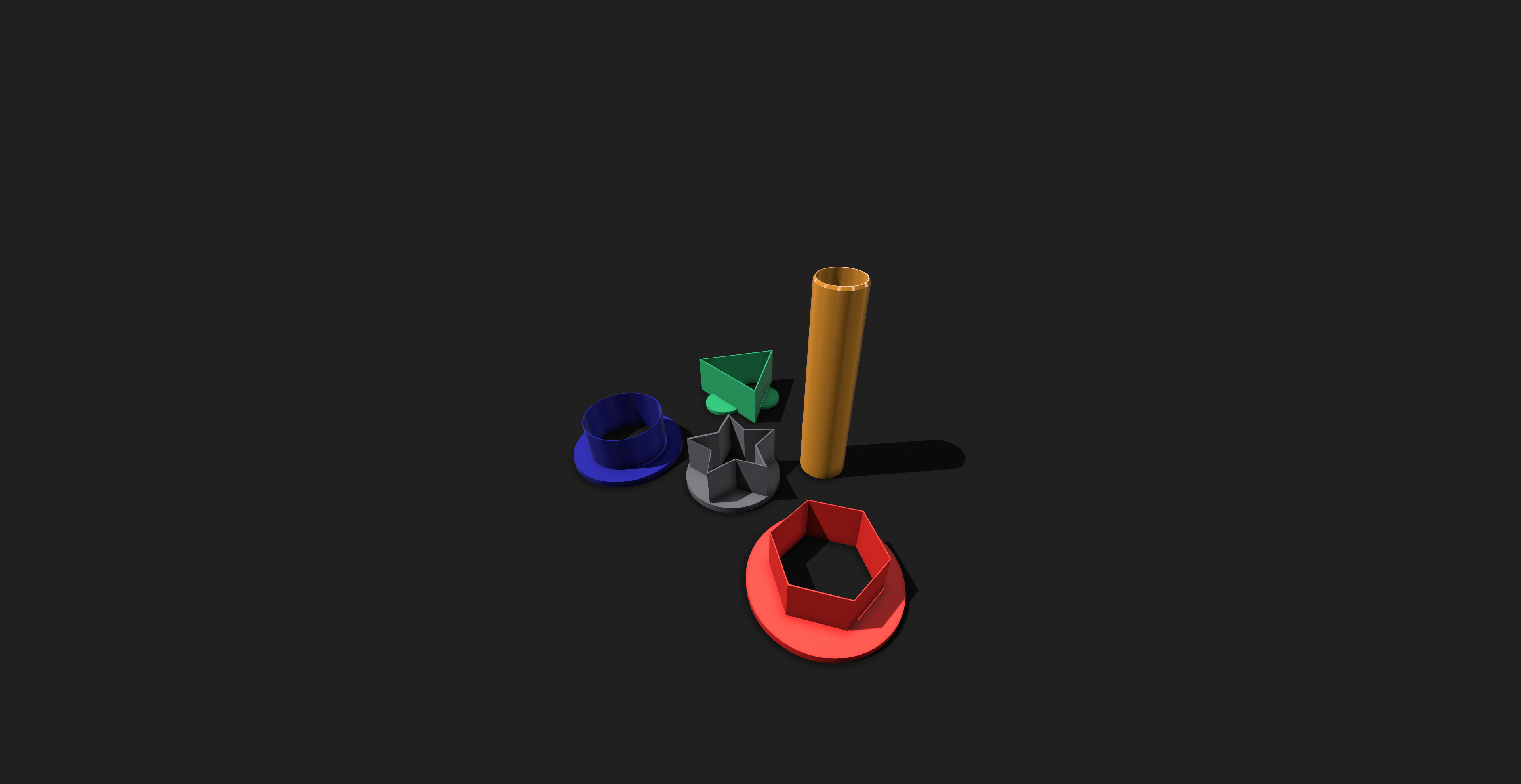 Playdough cutters