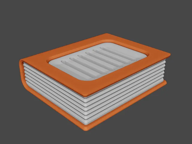 Book-Shaped Soap Dish