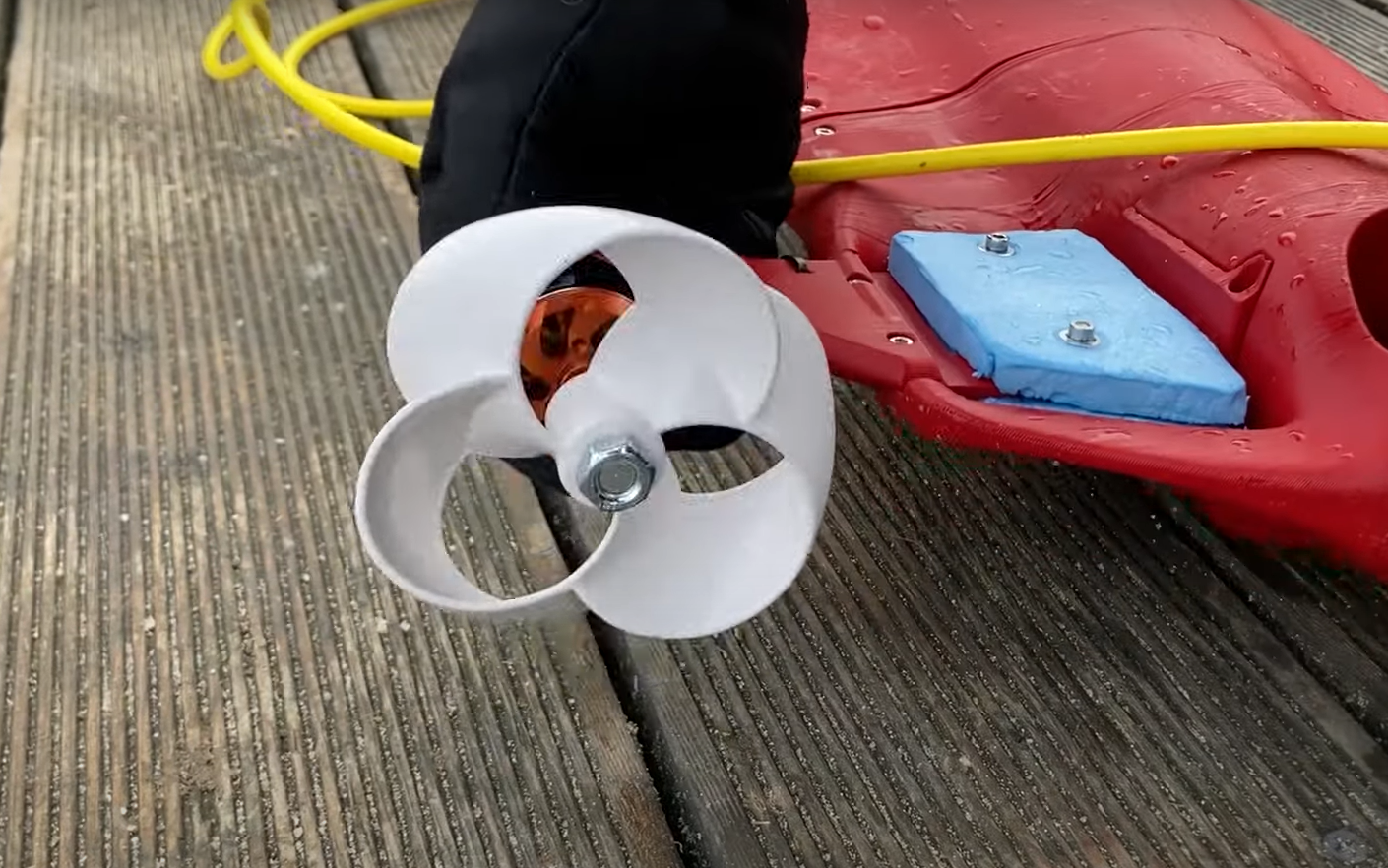Underwater toroidal propeller inspired by MIT design by CPSdrone