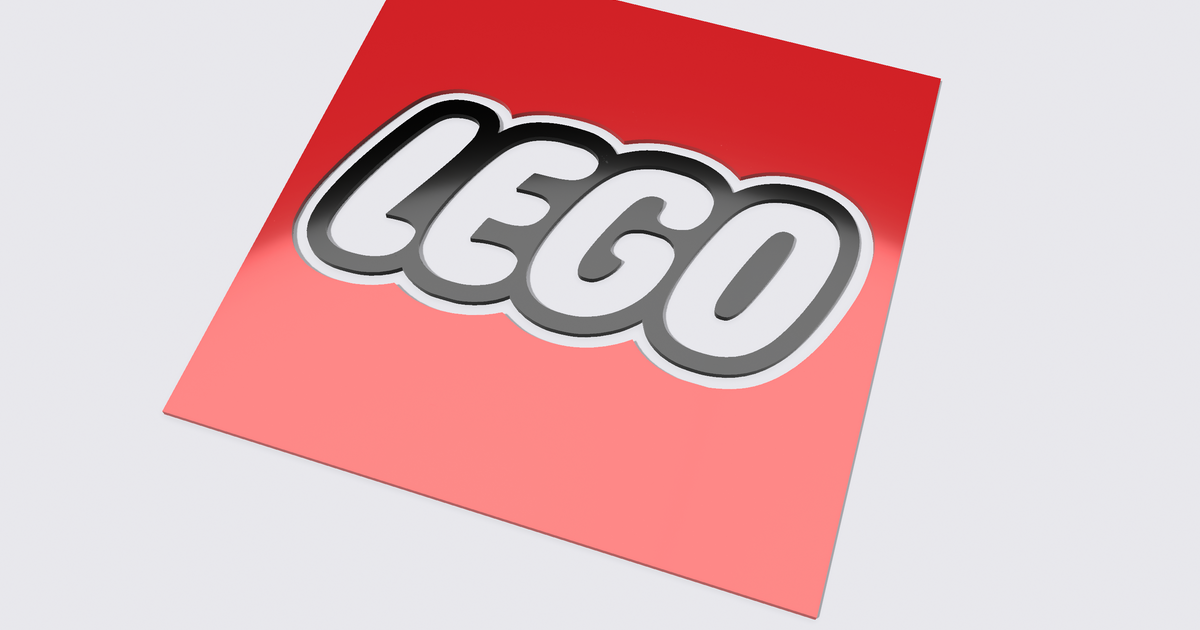 Lego Logo by ToxicMaxi Download free STL model