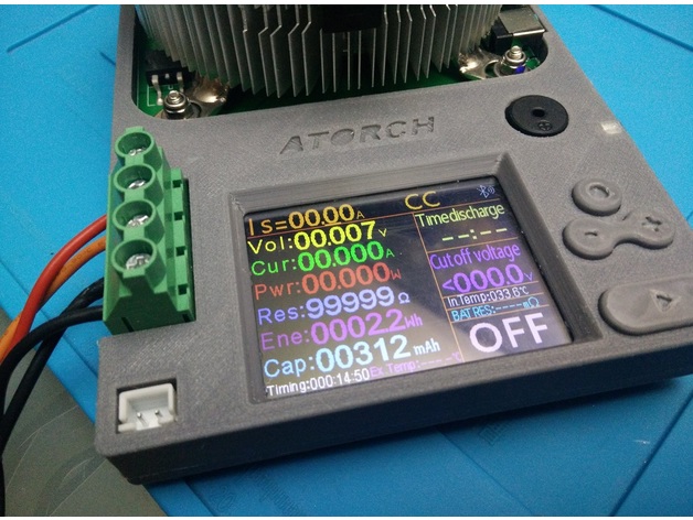 Atorch DL24 Electronic Load case