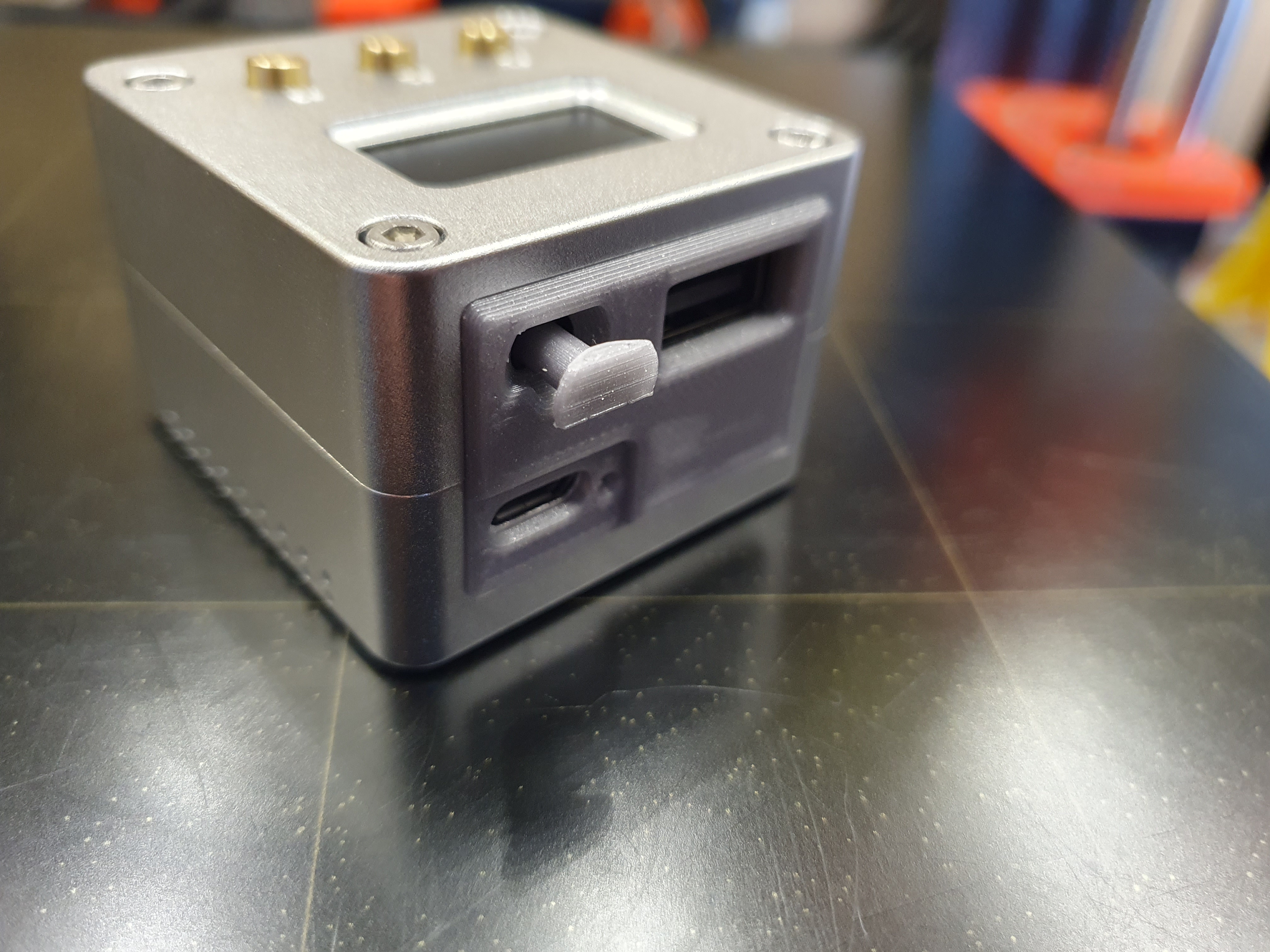 NanoPi Neo2 OLed Metal Case SD-card Snap-fit Cover
