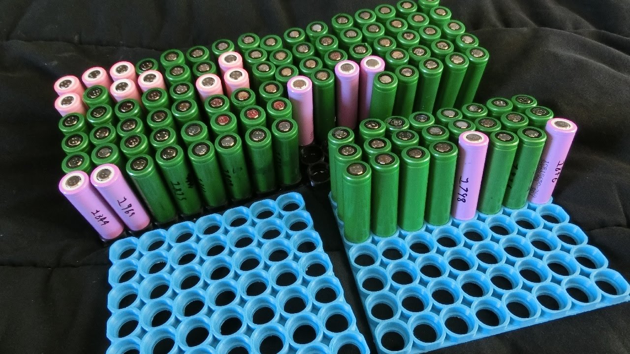 18650 lithium cell holder