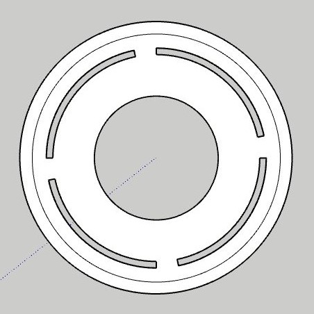 Miniatura 3 do modelo 3D Frisbee