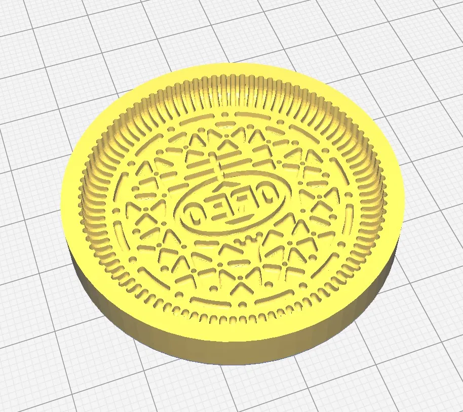 Oreo cookie mold by Frank Huang, Download free STL model