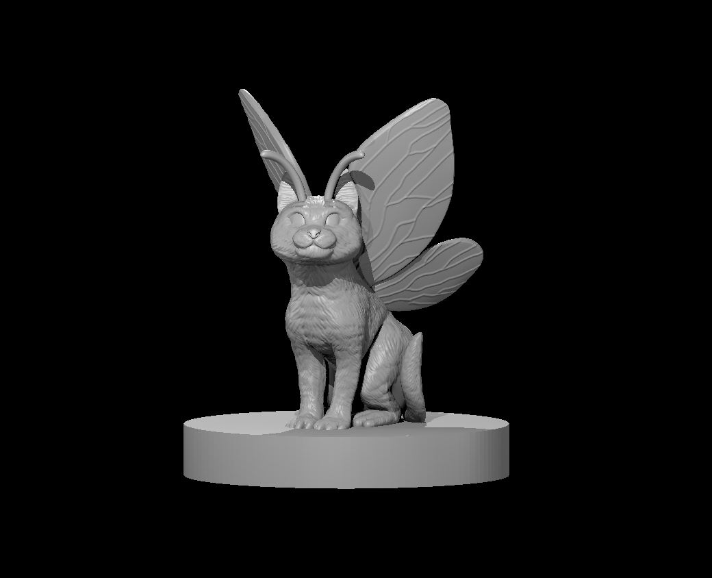 Kittibee the Fey Cat by MZ4250 | Download free STL model | Printables.com