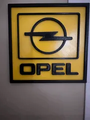 Opel Logo Emblem 3D-Modell in Autoteile 3DExport