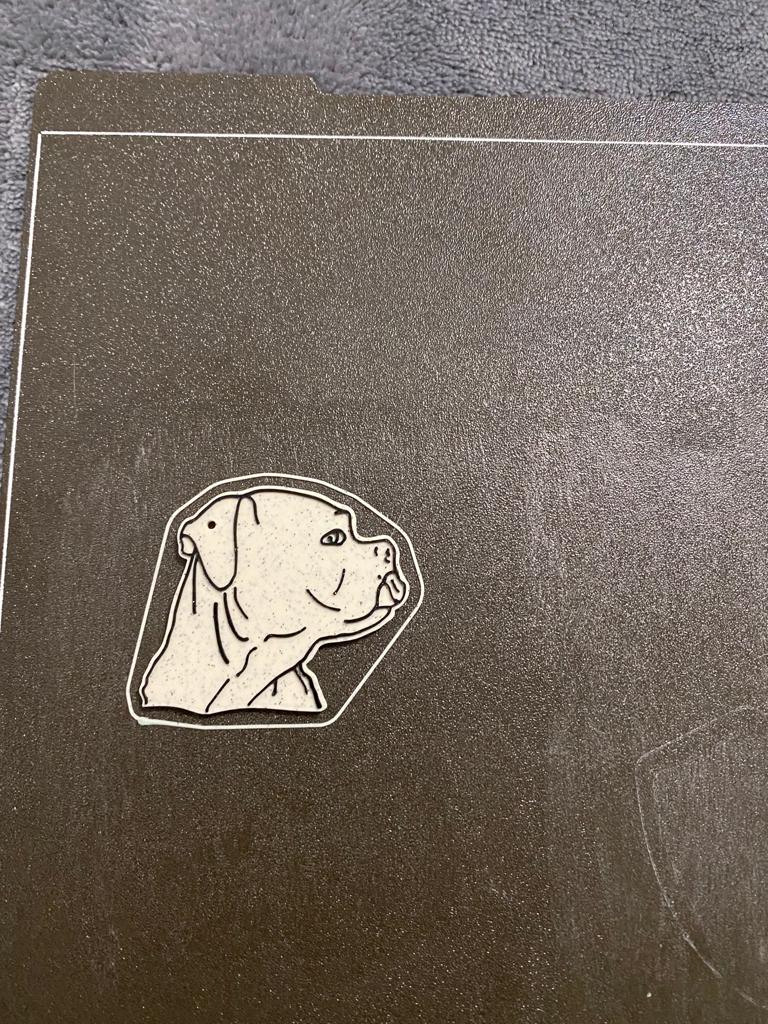 Boxer Keychain