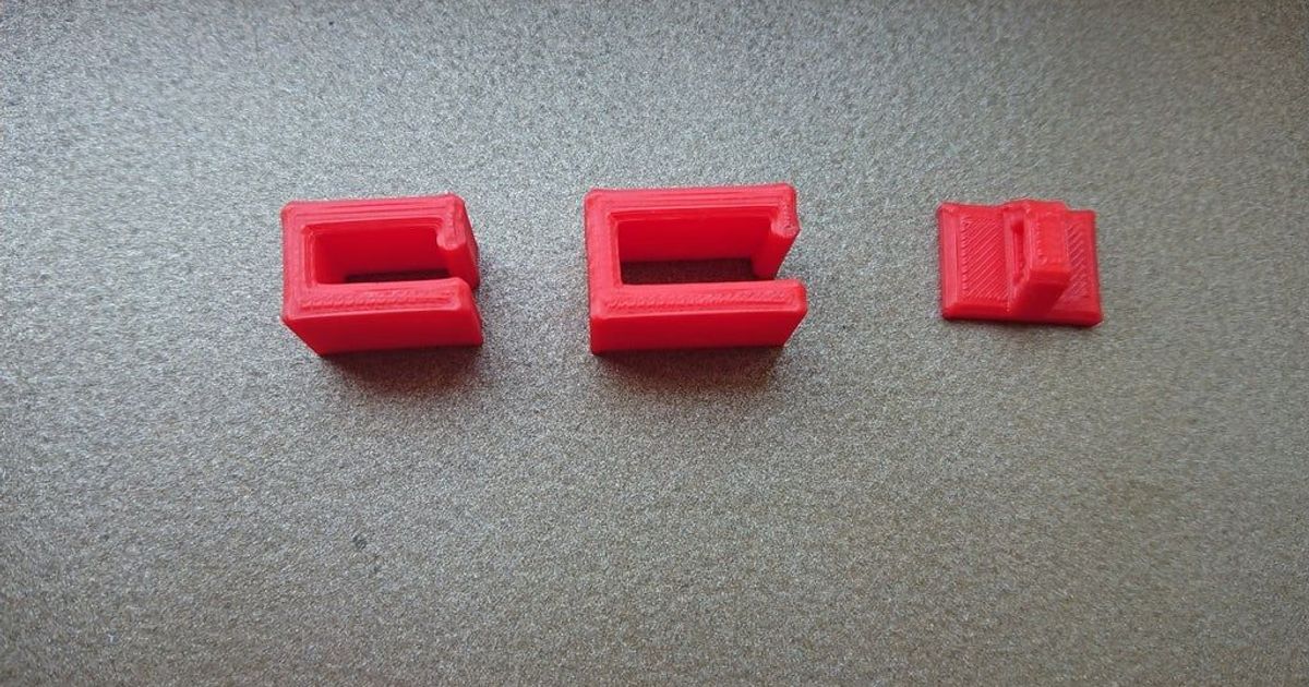 Cable holder (clip, ziptie) by Alby312 Download free STL model