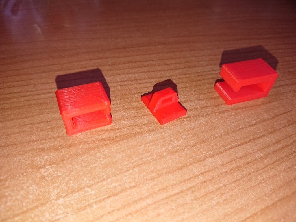 Miniatura 2 do modelo 3D Cable holder (clip, zip-tie)