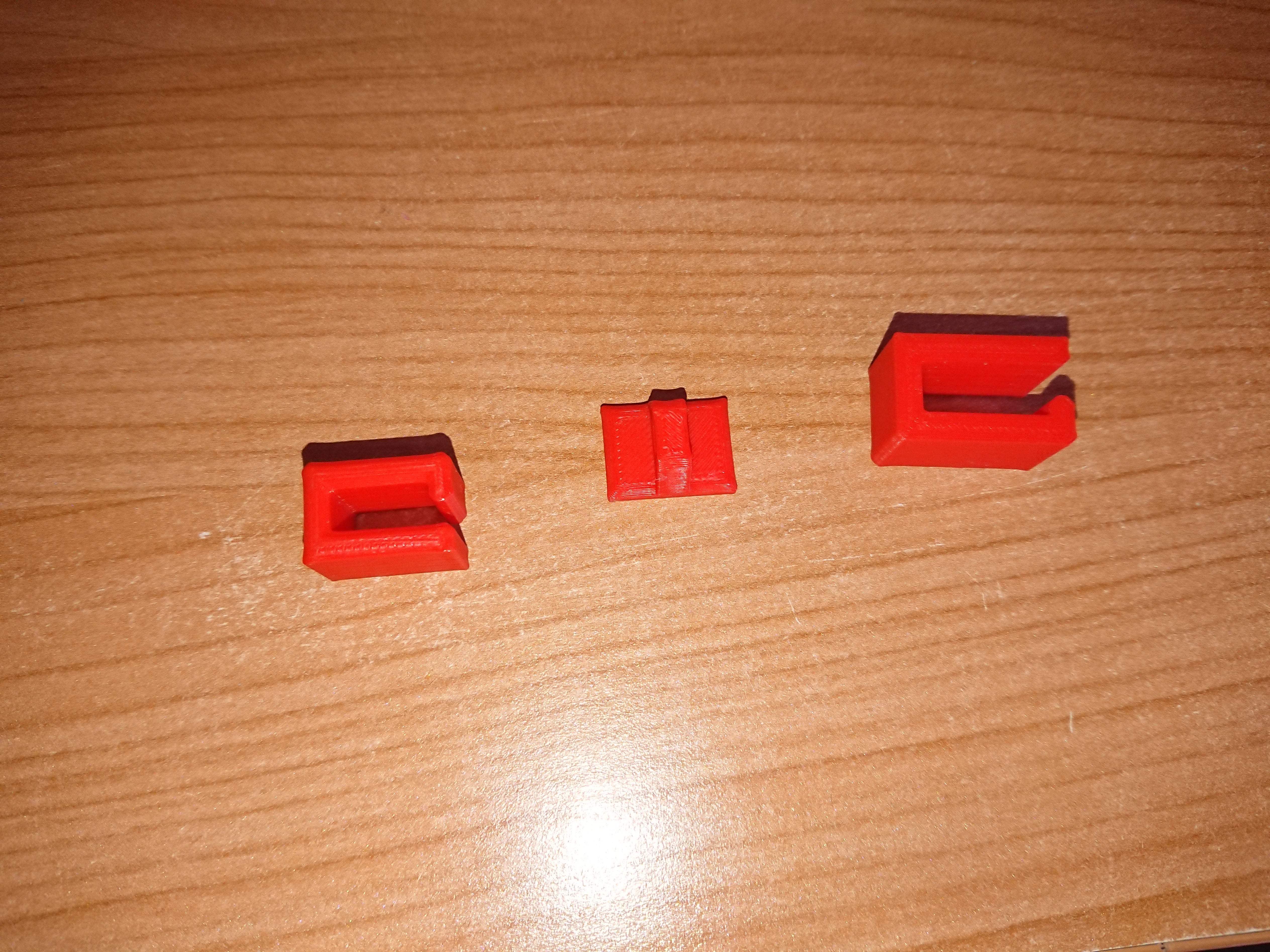 Miniatura 3 do modelo 3D Cable holder (clip, zip-tie)