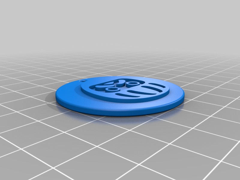 Miniatura 5 do modelo 3D Daruma earrings
