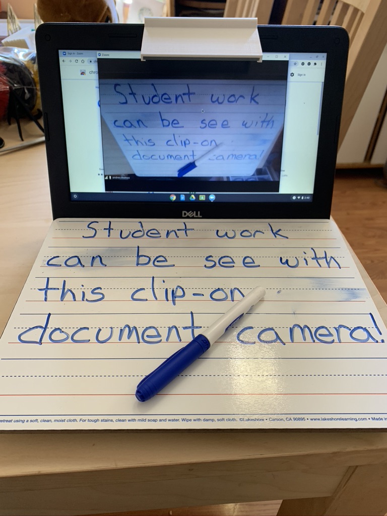 Inexpensive Document Camera for Distance Learning by atomicthomas