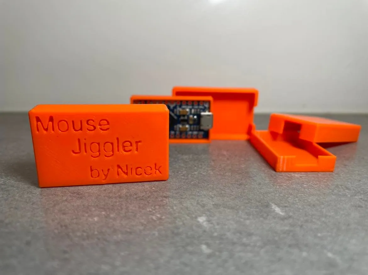 Compact case for Arduino Pro Micro (Mouse Jiggler/Mover) by Nicek, Download free STL model