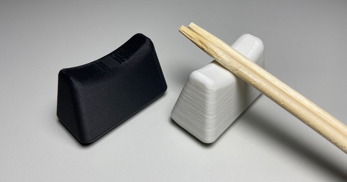 Tall minimal chopstick holder by Rhylo Night Download free STL model