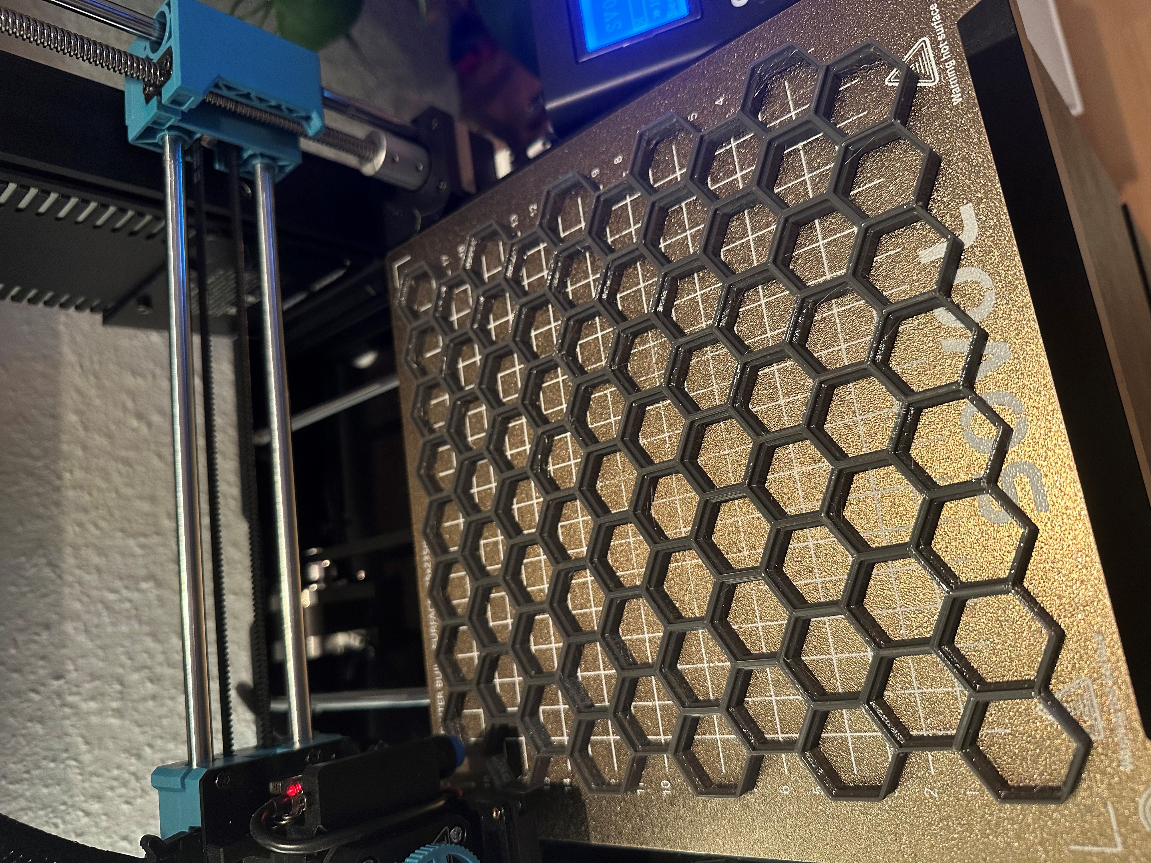 Honeycomb Wall SV06 3D model thumbnail