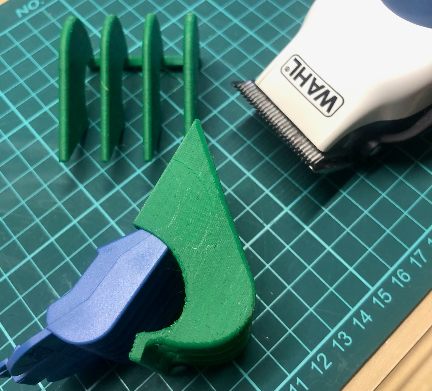 Hair clipper No10 & No12 combs