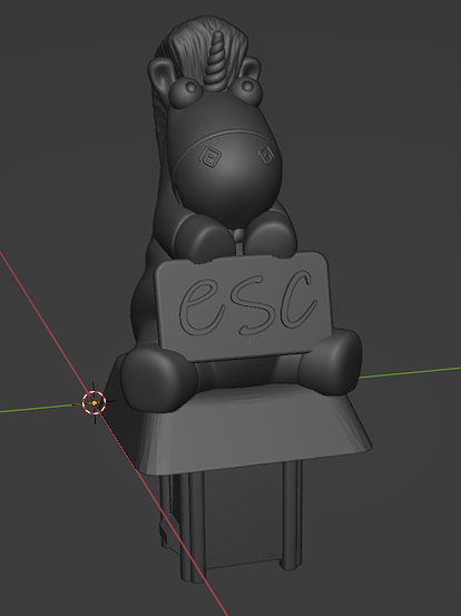 Unicorn Escape Key for Razer Ornata V2