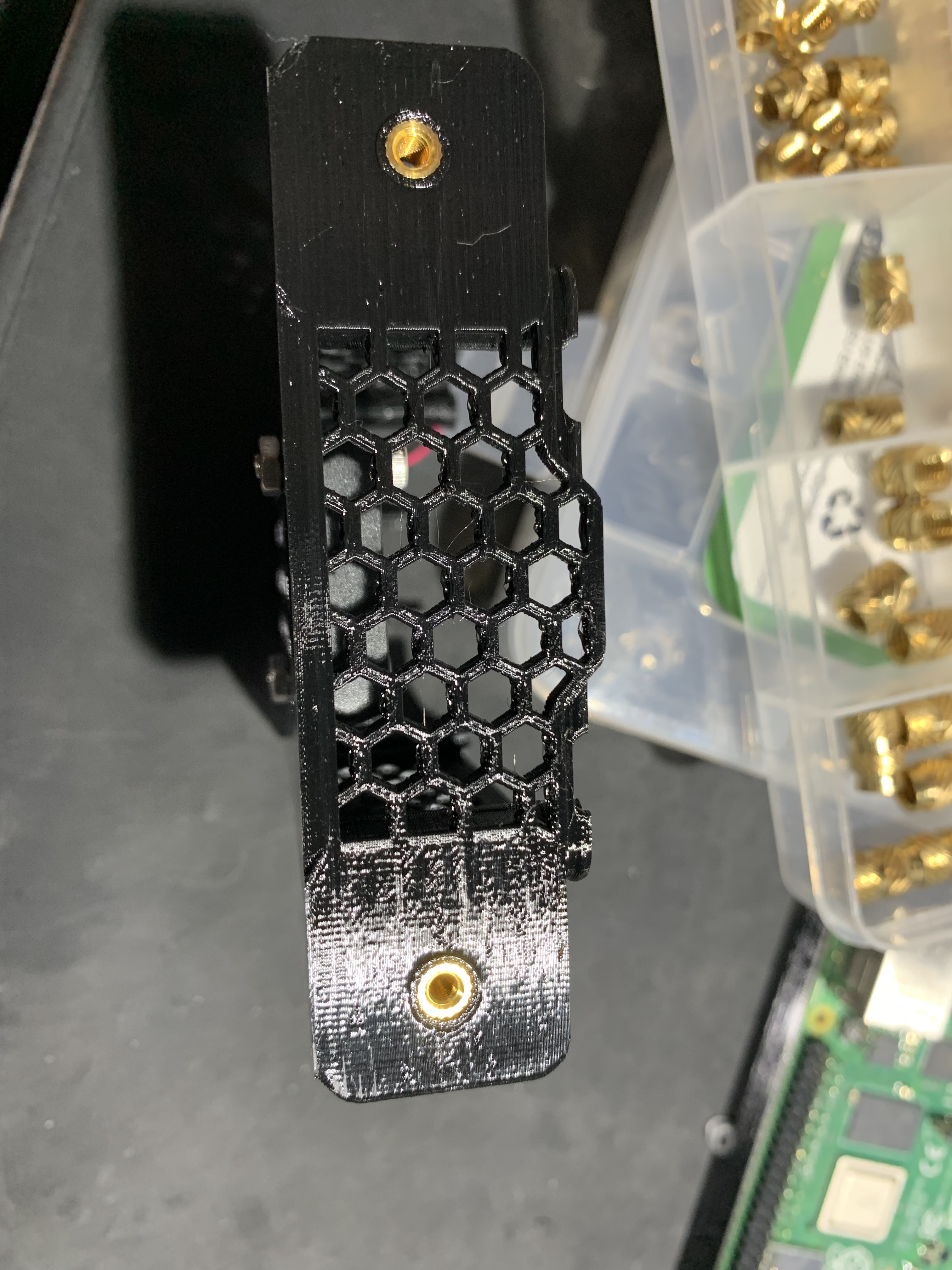 Rpi 4b Case with 30mm fan and camera slot by Niftyfixits Download