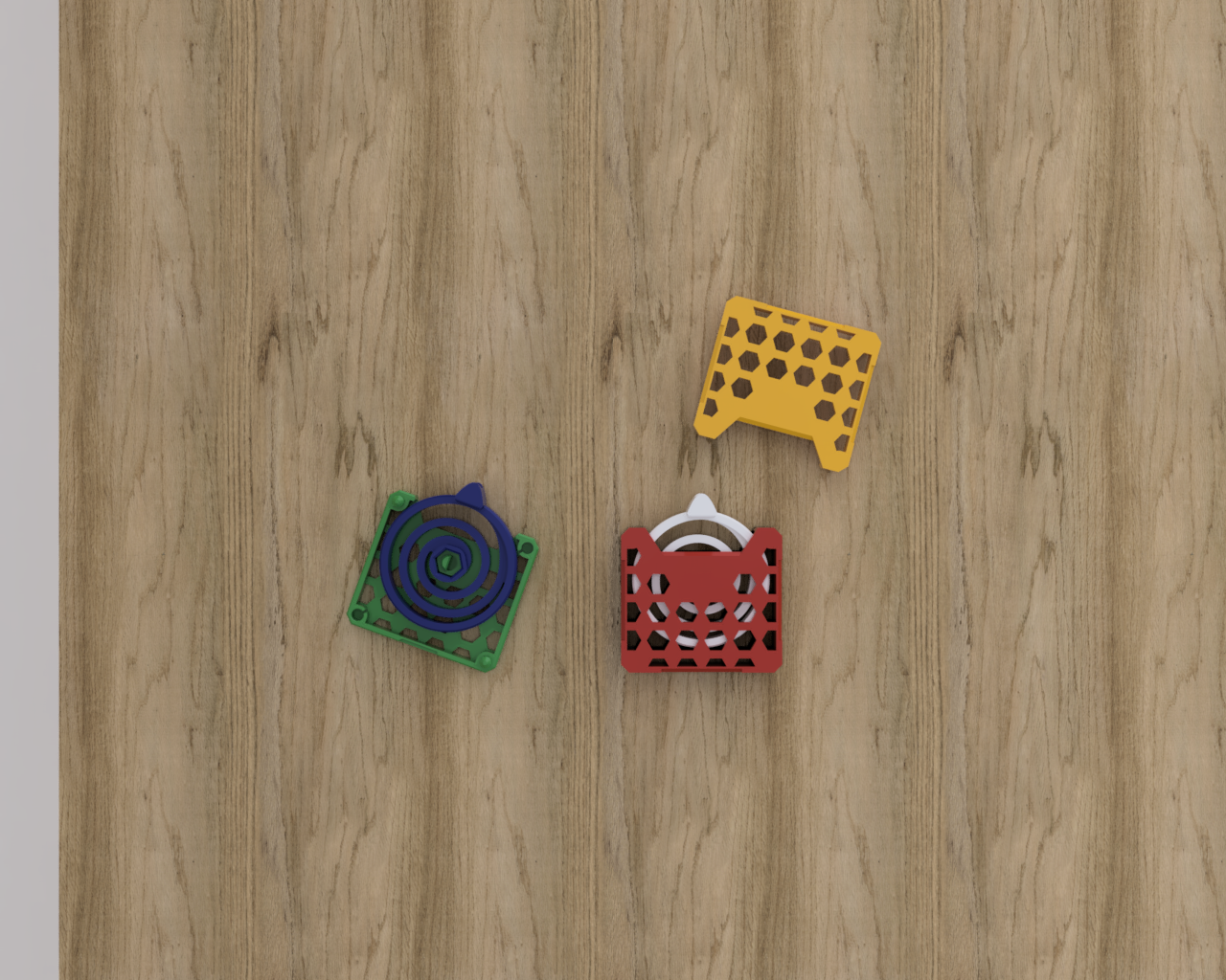Miniatura 2 do modelo 3D Fidget springer