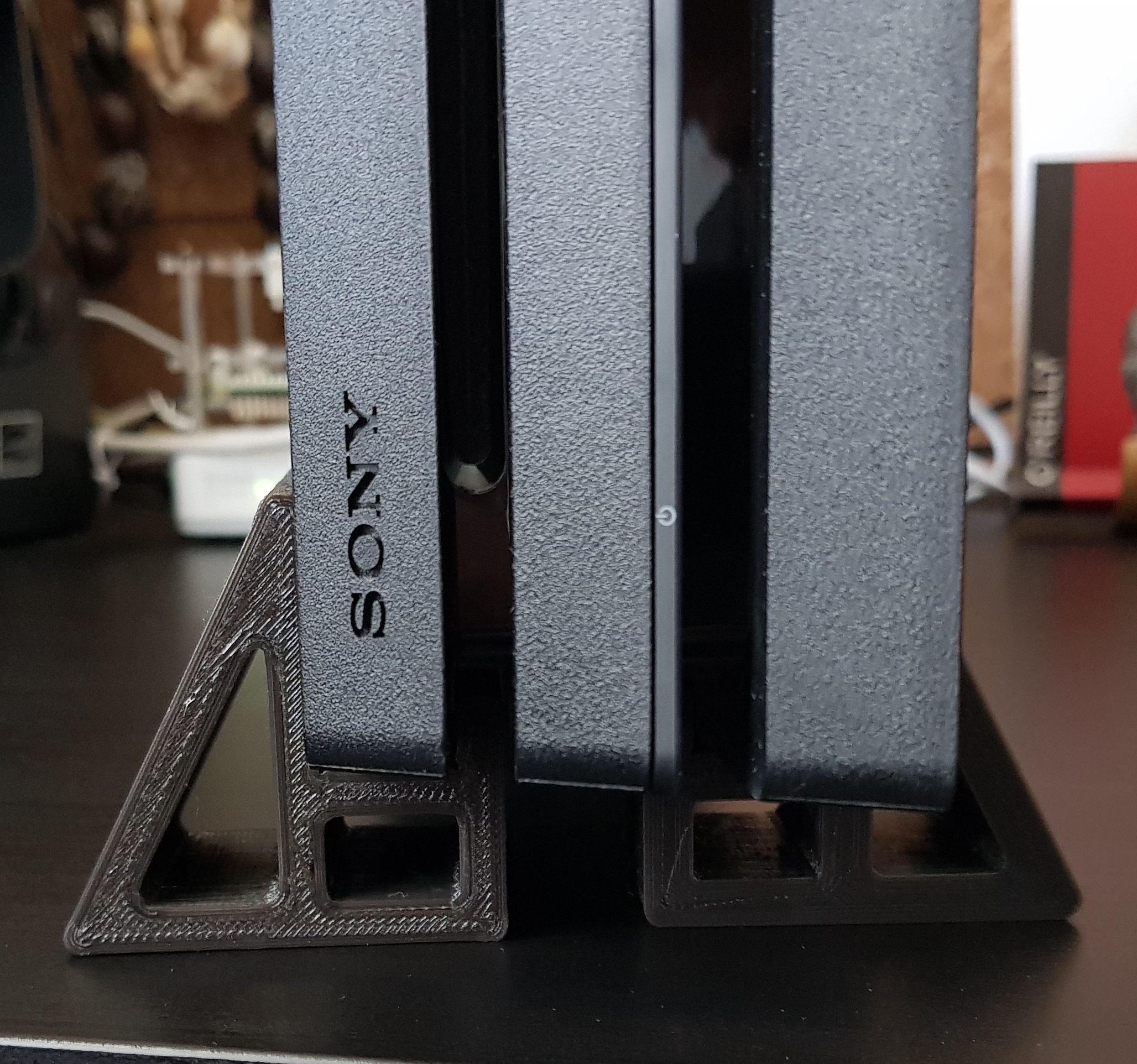 PS4 Pro Vertical Stand (Small Printer) by schinivision Download free
