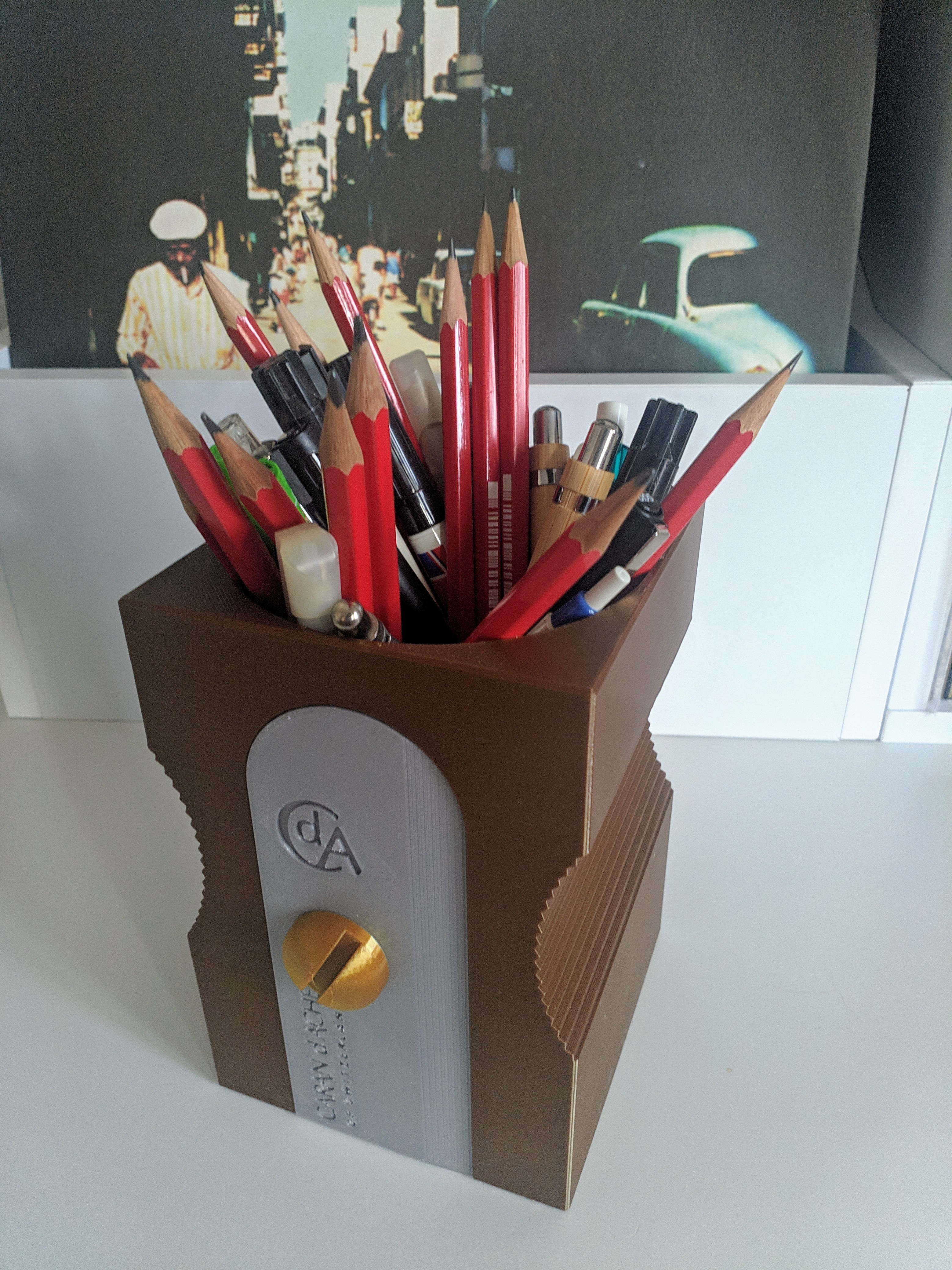 "Sharp" Pencil Holder