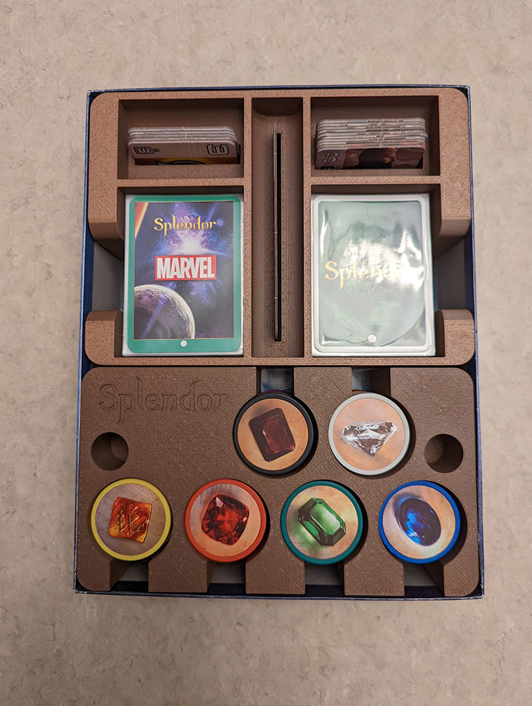 Splendor Game Box Insert by Jaxel | Download free STL model ...