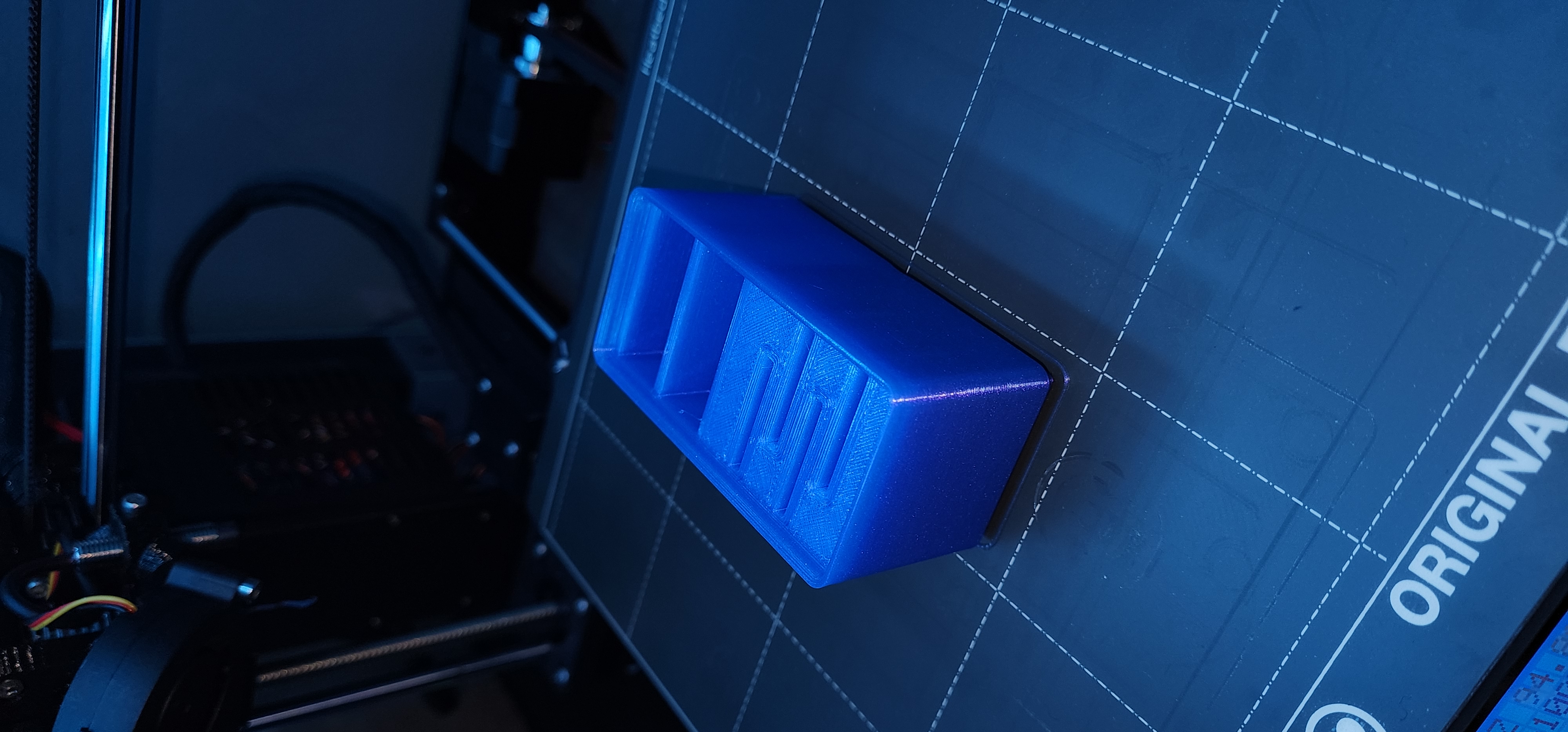 Gridfinity SD Card and LP-E10 Battery holder 3D model thumbnail