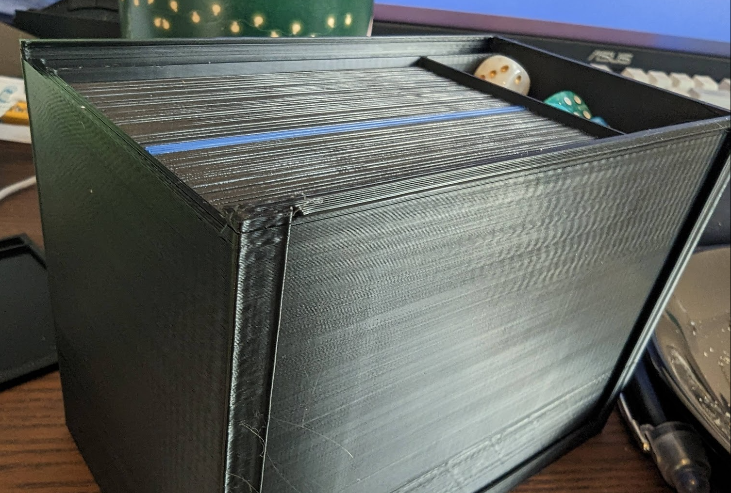 MTG Commander Planechase deckbox with cover