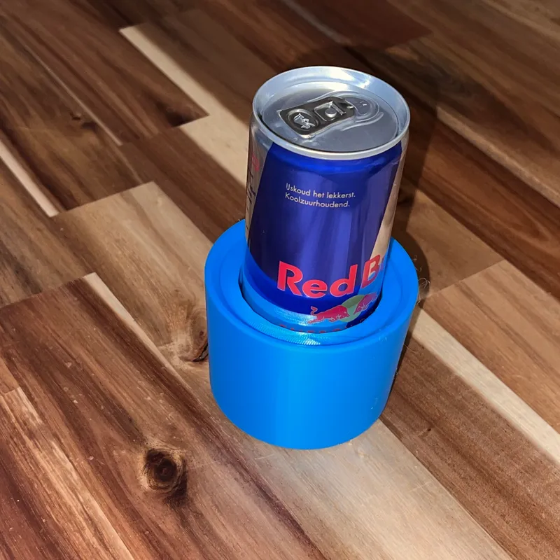 Tesla Model 3 cup holder for Red Bull cans by DutchWorkX3D, Download free  STL model