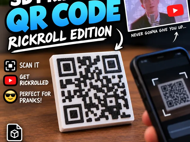 Rick roll QR code