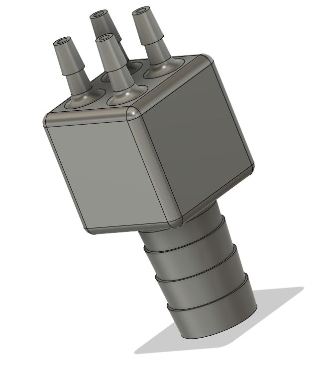 Hydro Tube Adapter 4x By Naplav Download Free STL Model Printables hydro-tube-adapter-4x-by-naplav-download-free-stl-model-printables