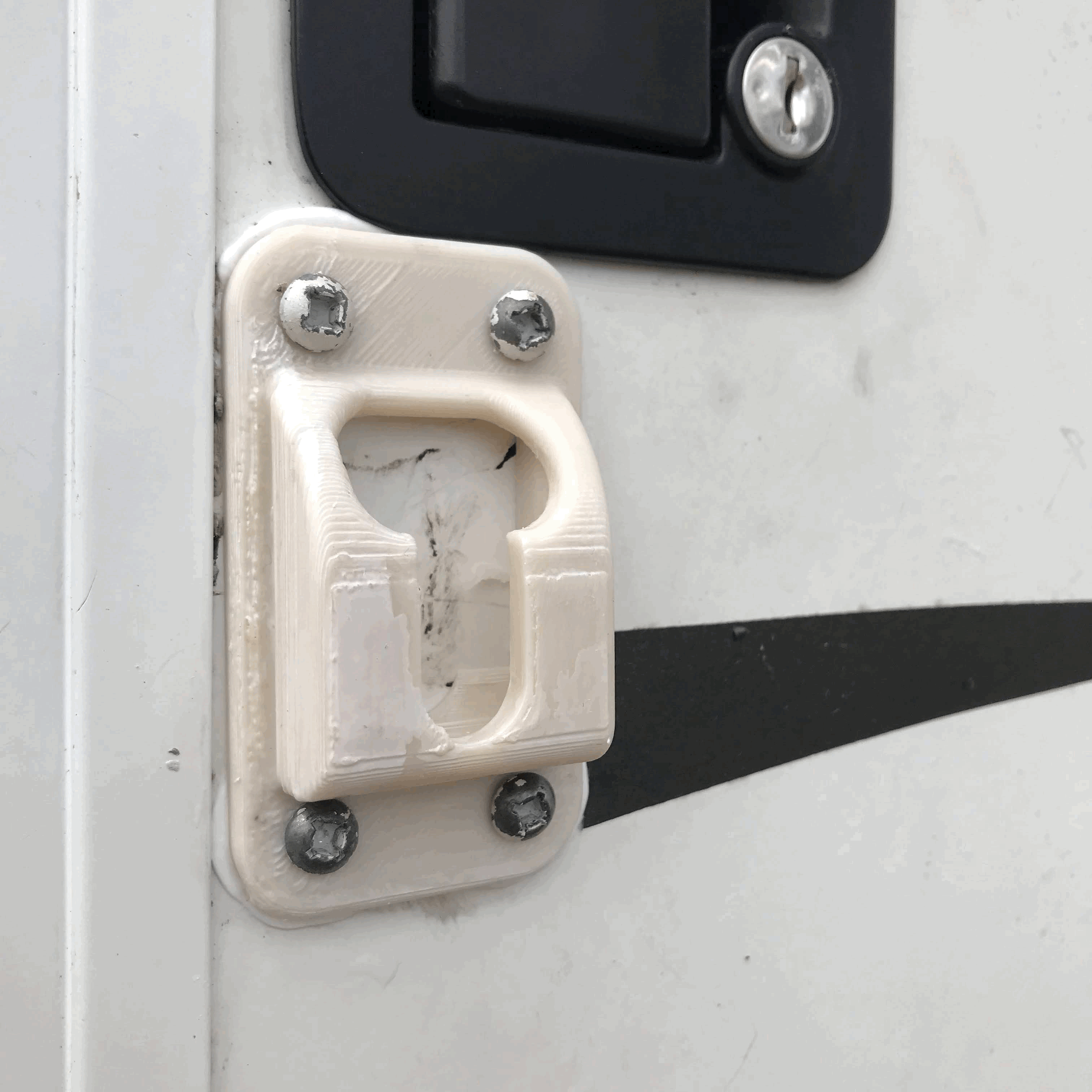 RV Door Holder by pwp Download free STL model
